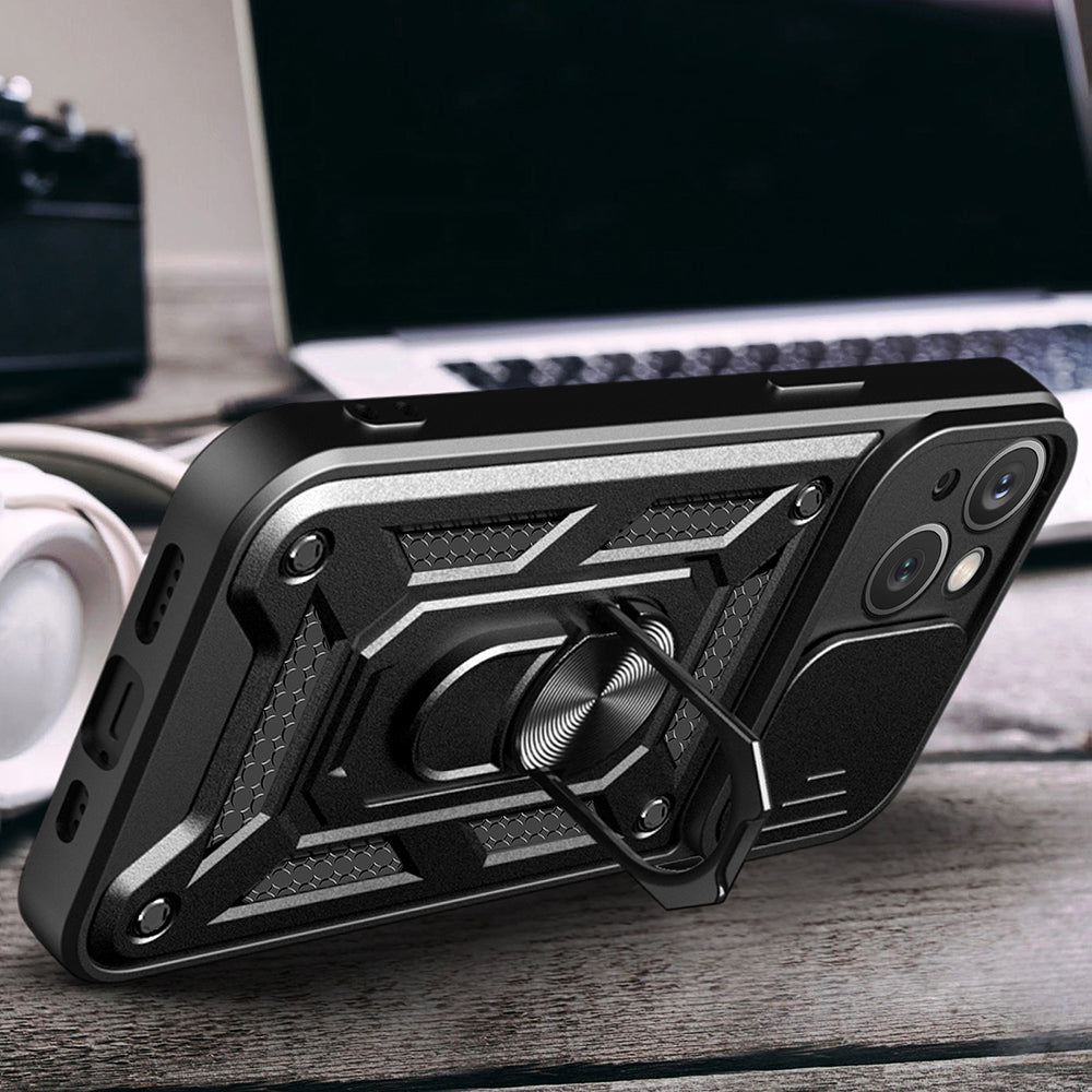 Case for Apple iPhone 15 Plus, Techsuit, CamShield, Green