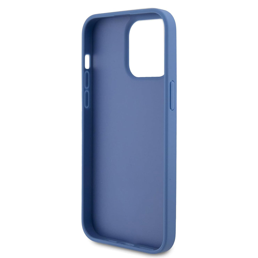 Case for Apple iPhone 15 Pro, Guess, Crossbody 4G Metal Logo, Blue