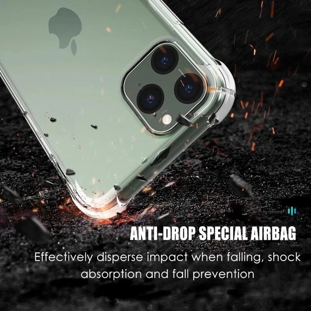 Case for Apple iPhone 15 Pro, Techsuit, Shockproof Clear, Transparent
