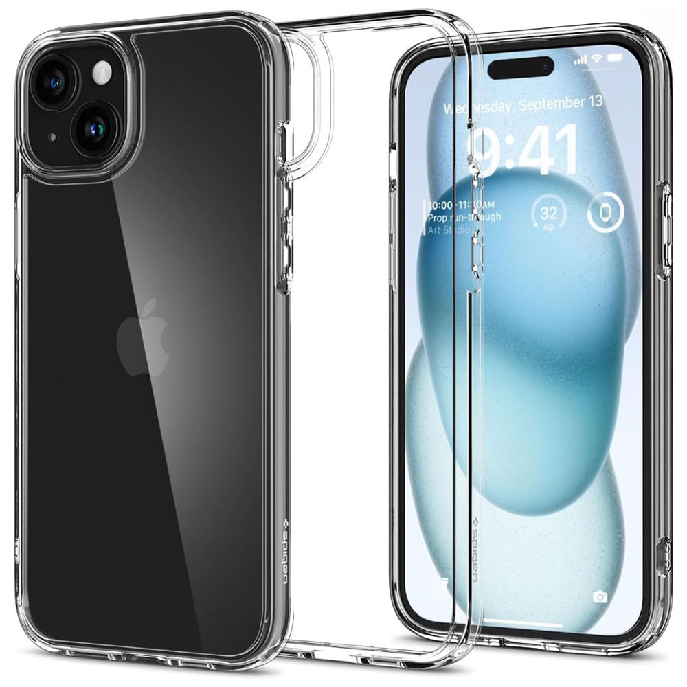 Case for Apple iPhone 15, Spigen, Ultra Hybrid, Transparent ACS06793