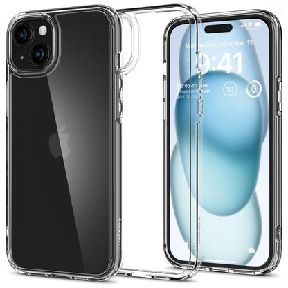 Case for Apple iPhone 15, Spigen, Ultra Hybrid, Transparent ACS06793