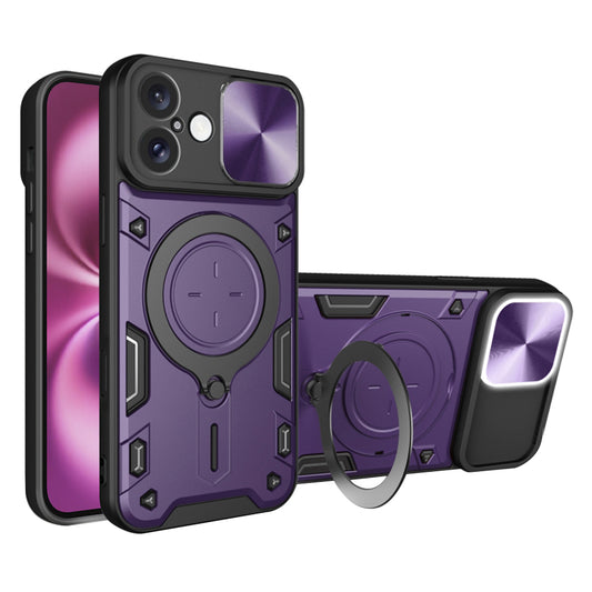 Case for Apple iPhone 16 Plus, Techsuit, CamGuard Pro, Purple