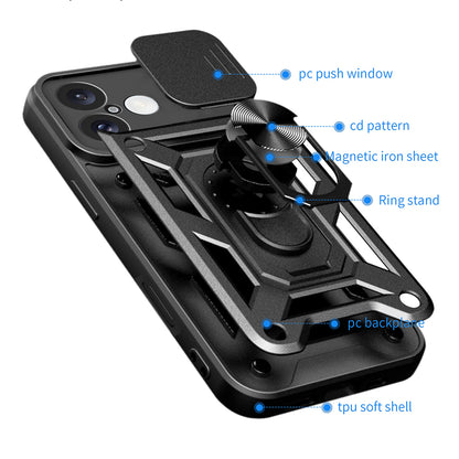 Case for Apple iPhone 16 Plus, Techsuit, CamShield, Pink