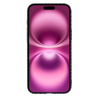 Case for Apple iPhone 16 Plus, Techsuit, Carbonite FiberShell, Black