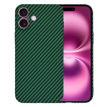 Case for Apple iPhone 16 Plus, Techsuit, Carbonite FiberShell, Green