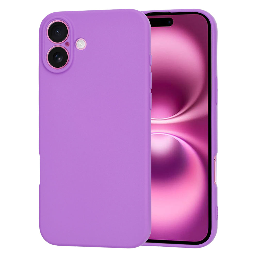 Case for Apple iPhone 16 Plus, Techsuit, SoftFlex, Purple