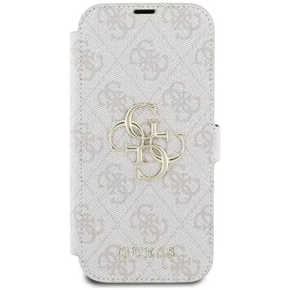 Case for Apple iPhone 16 Pro Max, Guess, 4G Book, Pink