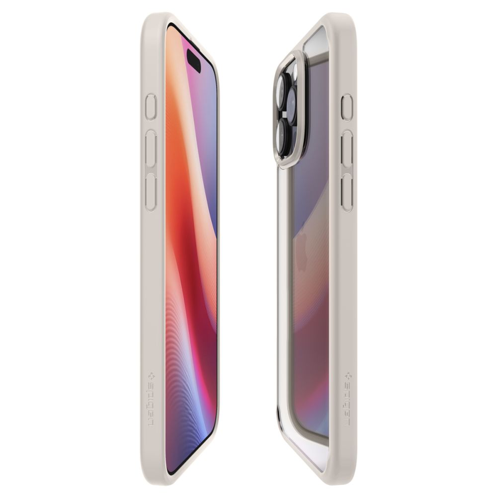Case for Apple iPhone 16 Pro, Spigen, Ultra Hybrid, Beige ACS08127