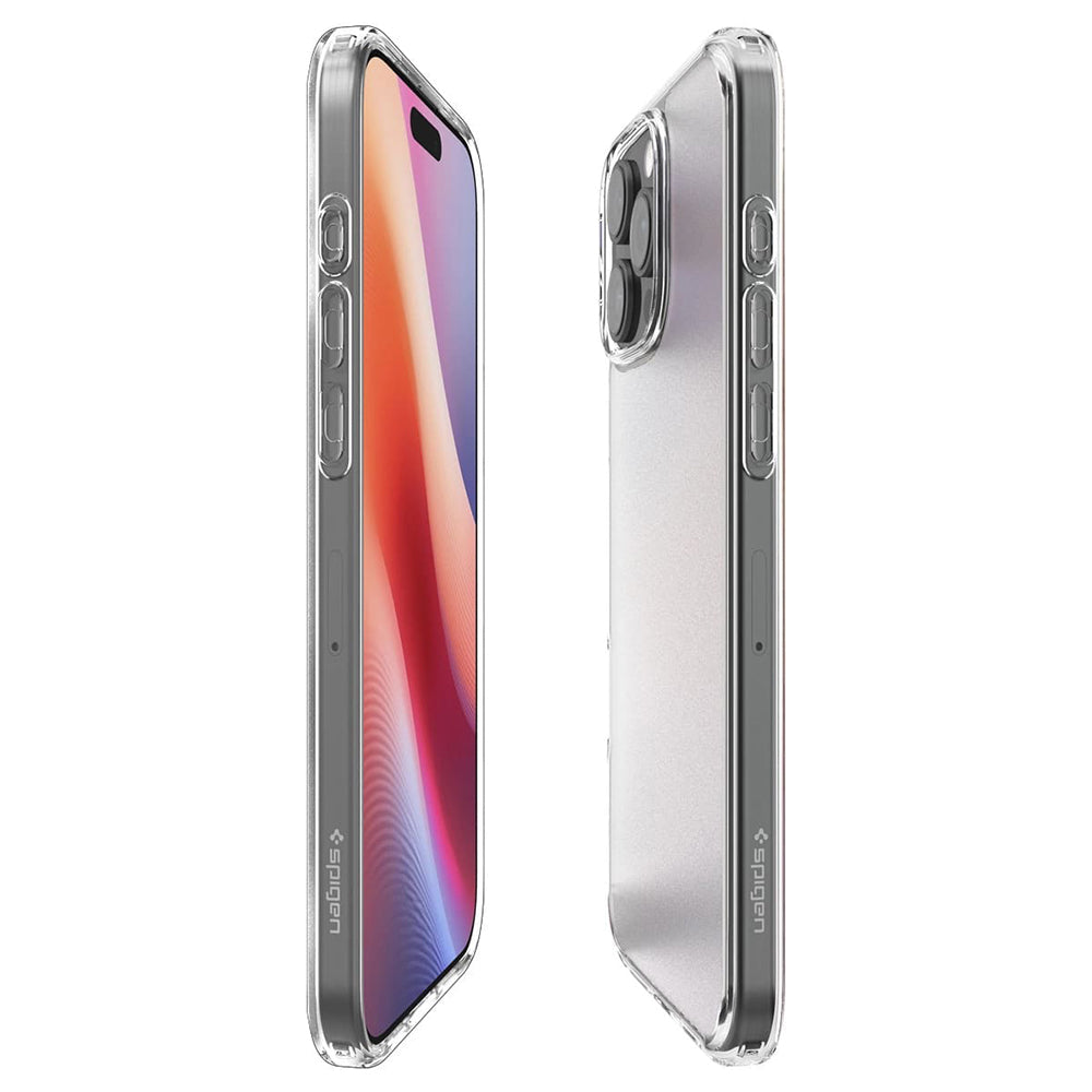 Case for Apple iPhone 16 Pro, Spigen, Ultra Hybrid, Satin Transparent ACS08122