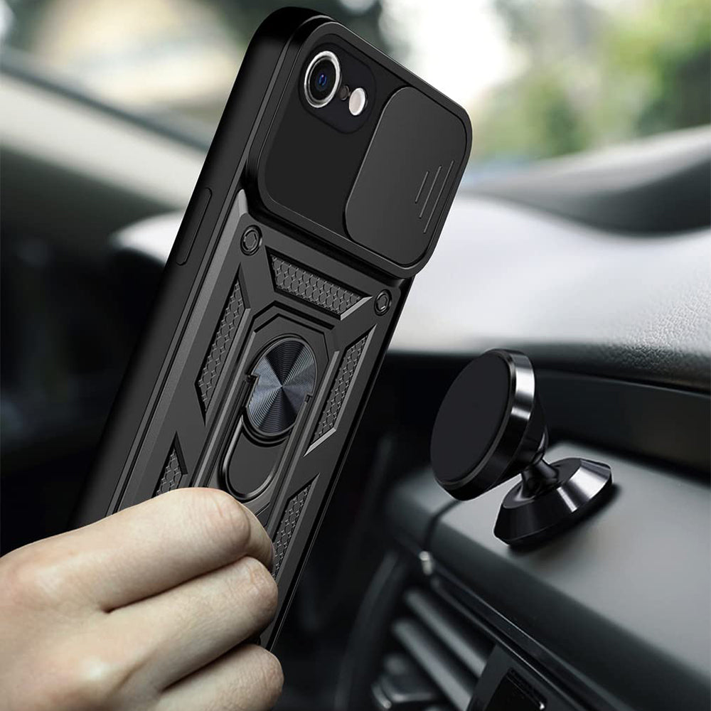 Case for Apple iPhone 17e / 16e, Techsuit, CamShield, Black