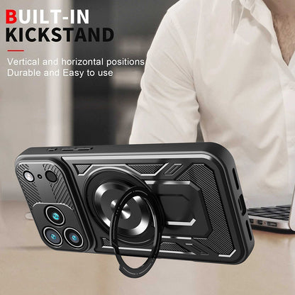 Case for Apple iPhone 17 Pro, Techsuit, RuggedCam, Blue