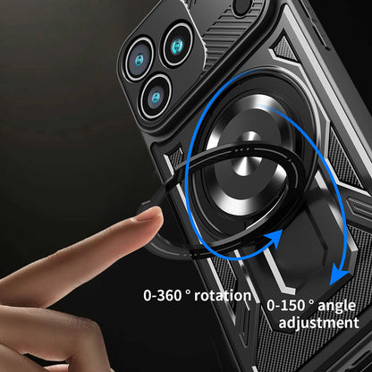 Case for Apple iPhone 17 Pro, Techsuit, RuggedCam, Blue