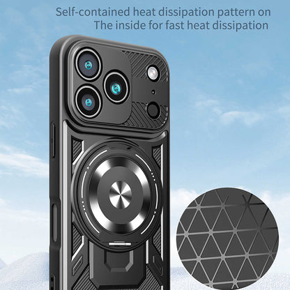 Case for Apple iPhone 17 Pro, Techsuit, RuggedCam, Gray