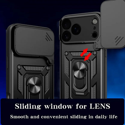 Case for Apple iPhone 18 Pro / 17 Pro, Techsuit, CamShield, Blue