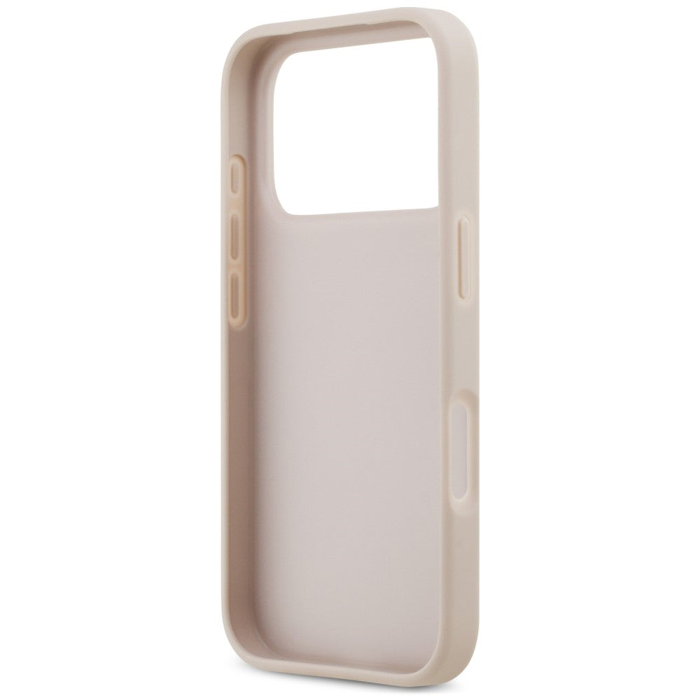 Case for Apple iPhone 18 Pro Max / 17 Pro Max, Guess, 4G Double Card Triangle, Pink