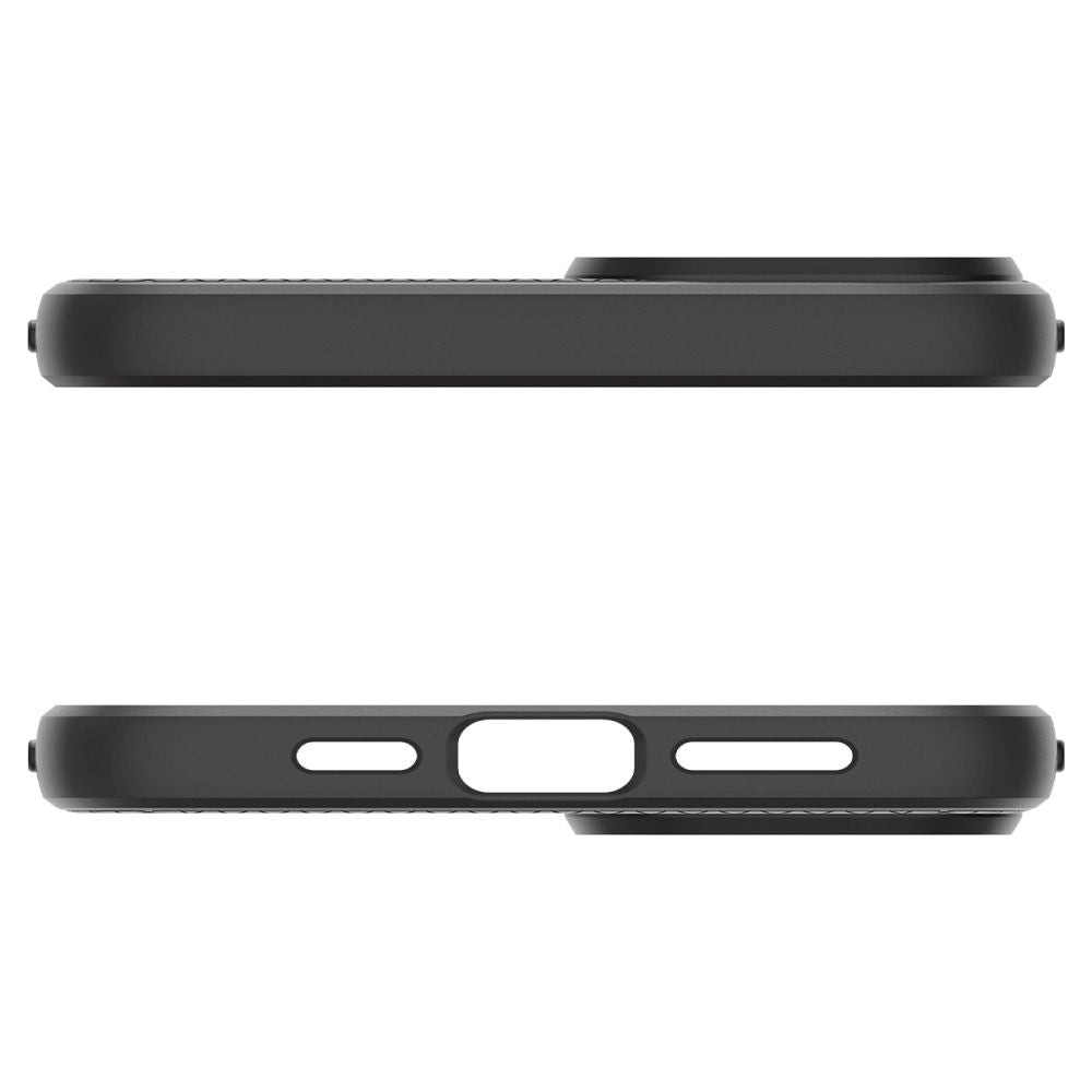 Case for Apple iPhone 15, Spigen, Liquid Air Matte, Black ACS06790