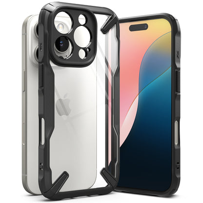 Case for Apple iPhone 16, Ringke, Fusion X, Black