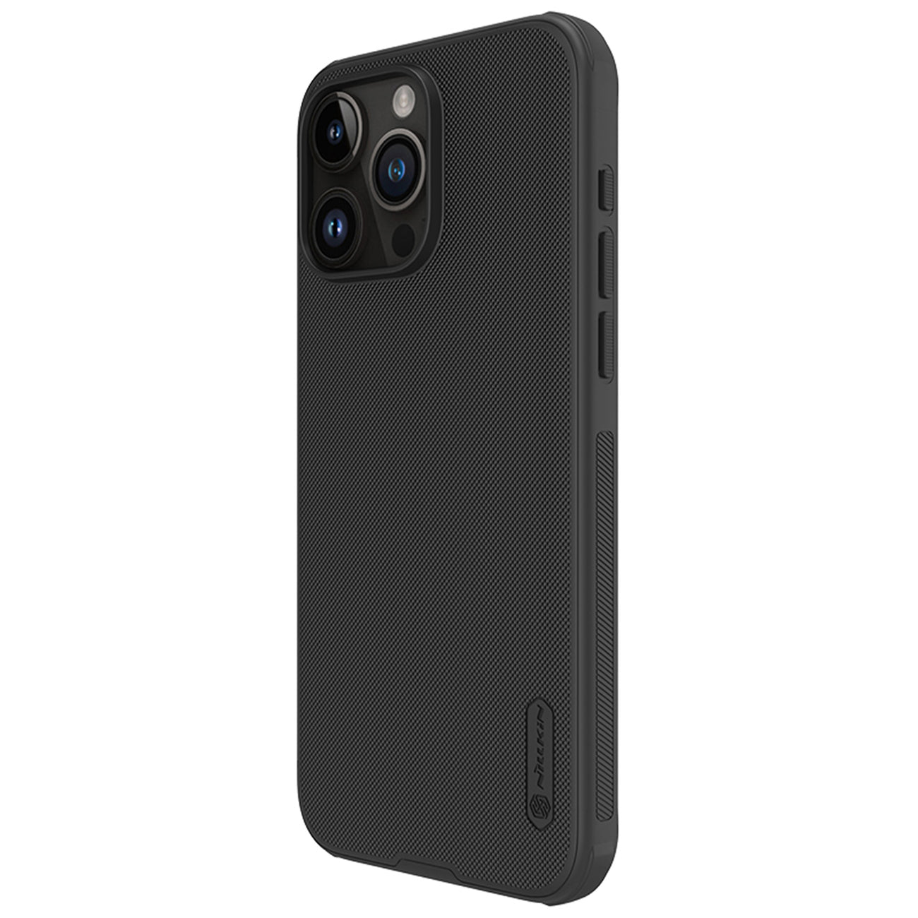 Case for Apple iPhone 15 Pro Max, Nillkin, Super Frosted Shield Pro, Black