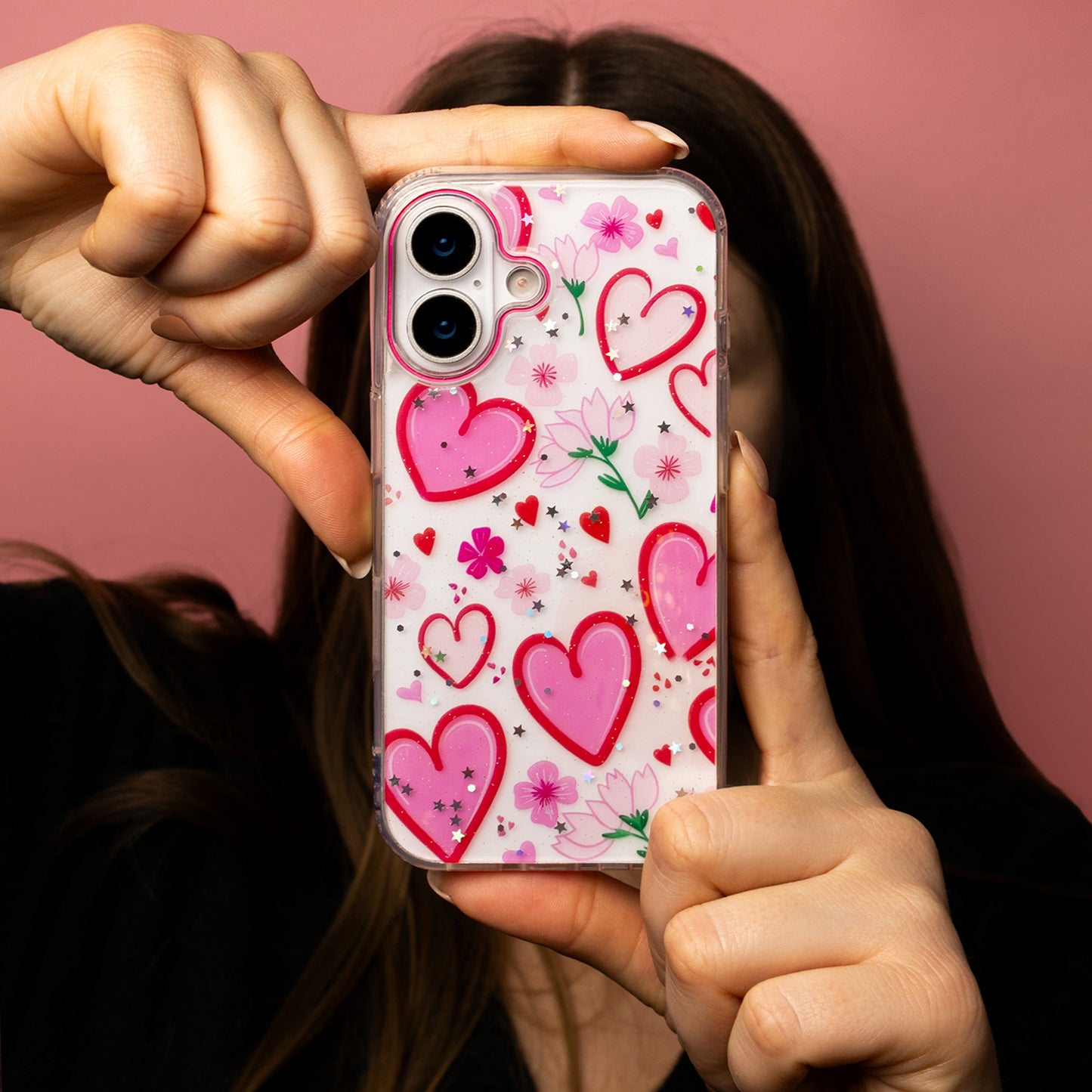 Case for Apple iPhone 16 Pro Max, OEM, Ultra Trendy Love 1, Multicolor