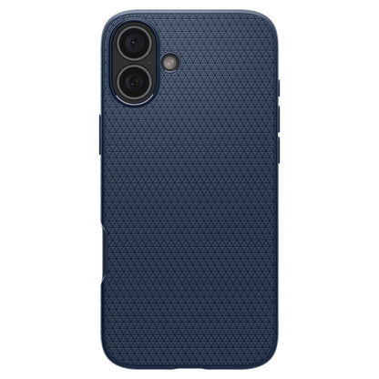 Case for Apple iPhone 16, Spigen, Liquid Air, Navy ACS08195