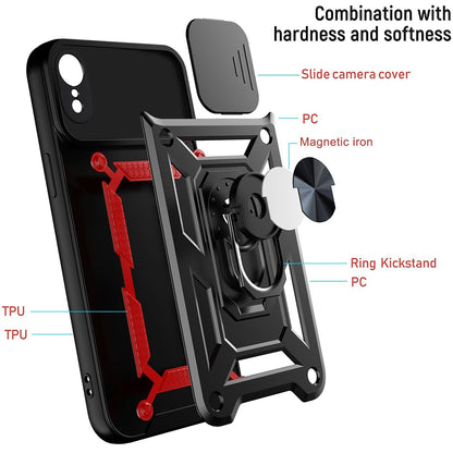 Case for Apple iPhone XR, Techsuit, CamShield, Black