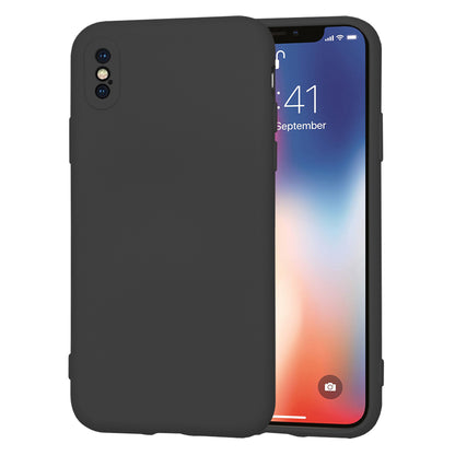 Case for Apple iPhone XS / X, Techsuit, SoftFlex, Black