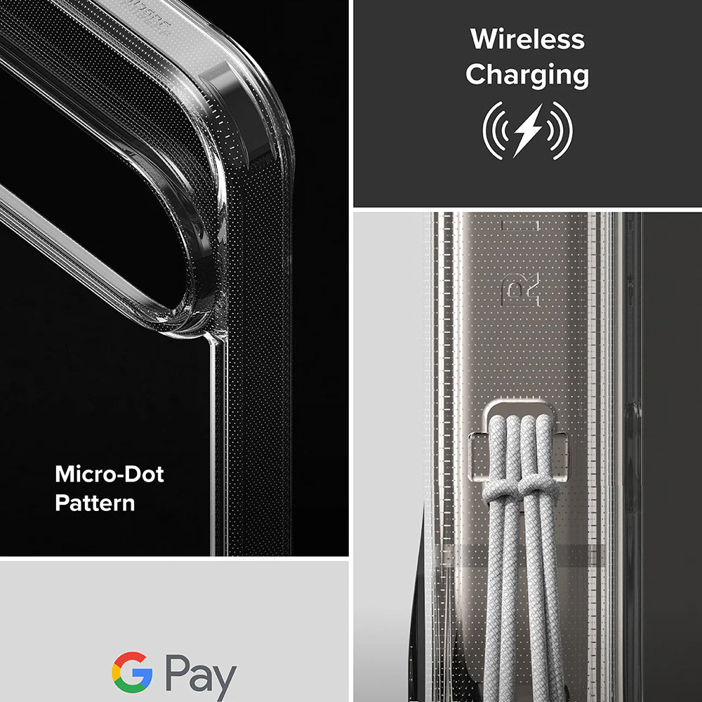 Case for Google Pixel 10 Pro XL, Ringke, Fusion, Transparent