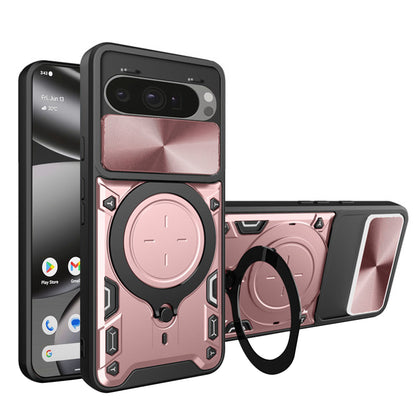 Case for Google Pixel 10 Pro XL, Techsuit, CamGuard Pro, Rose Gold