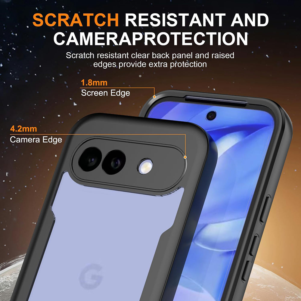 Case for Google Pixel 10a, Techsuit, ColorVerse 360, Black