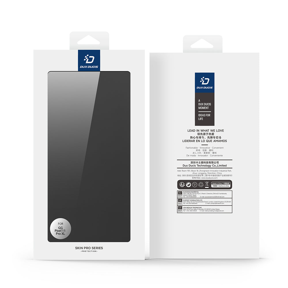 Case for Google Pixel 11 Pro XL, DUX DUCIS, Skin Pro, Black
