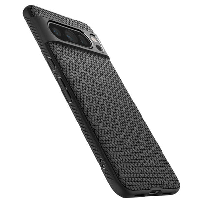 Case for Google Pixel 8 Pro, Spigen, Liquid Air Matte, Black ACS06311