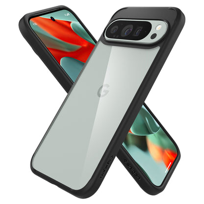 Case for Google Pixel 9 Pro XL, Spigen, Ultra Hybrid, Black ACS07724