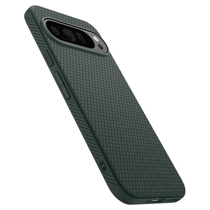 Case for Google Pixel 9 Pro XL, Spigen, Liquid Air, Green ACS07717