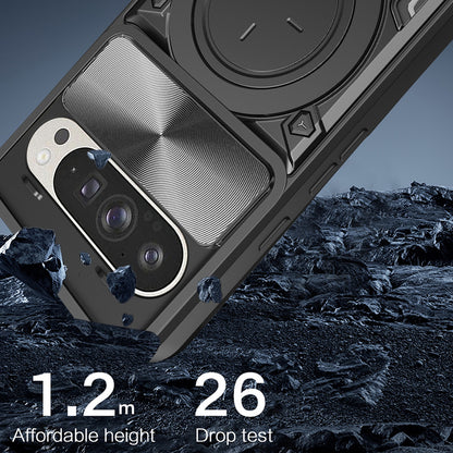 Case for Google Pixel 9 / 9 Pro, Techsuit, CamGuard Pro, Black