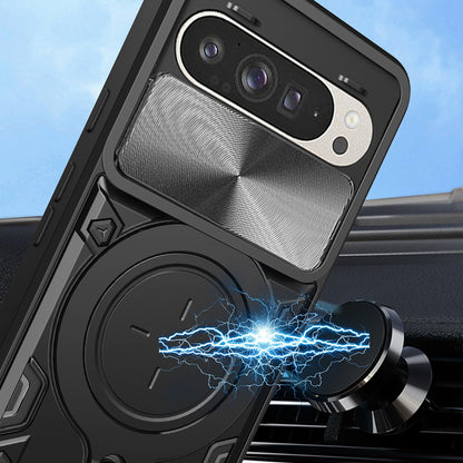 Case for Google Pixel 9 / 9 Pro, Techsuit, CamGuard Pro, Rose Gold