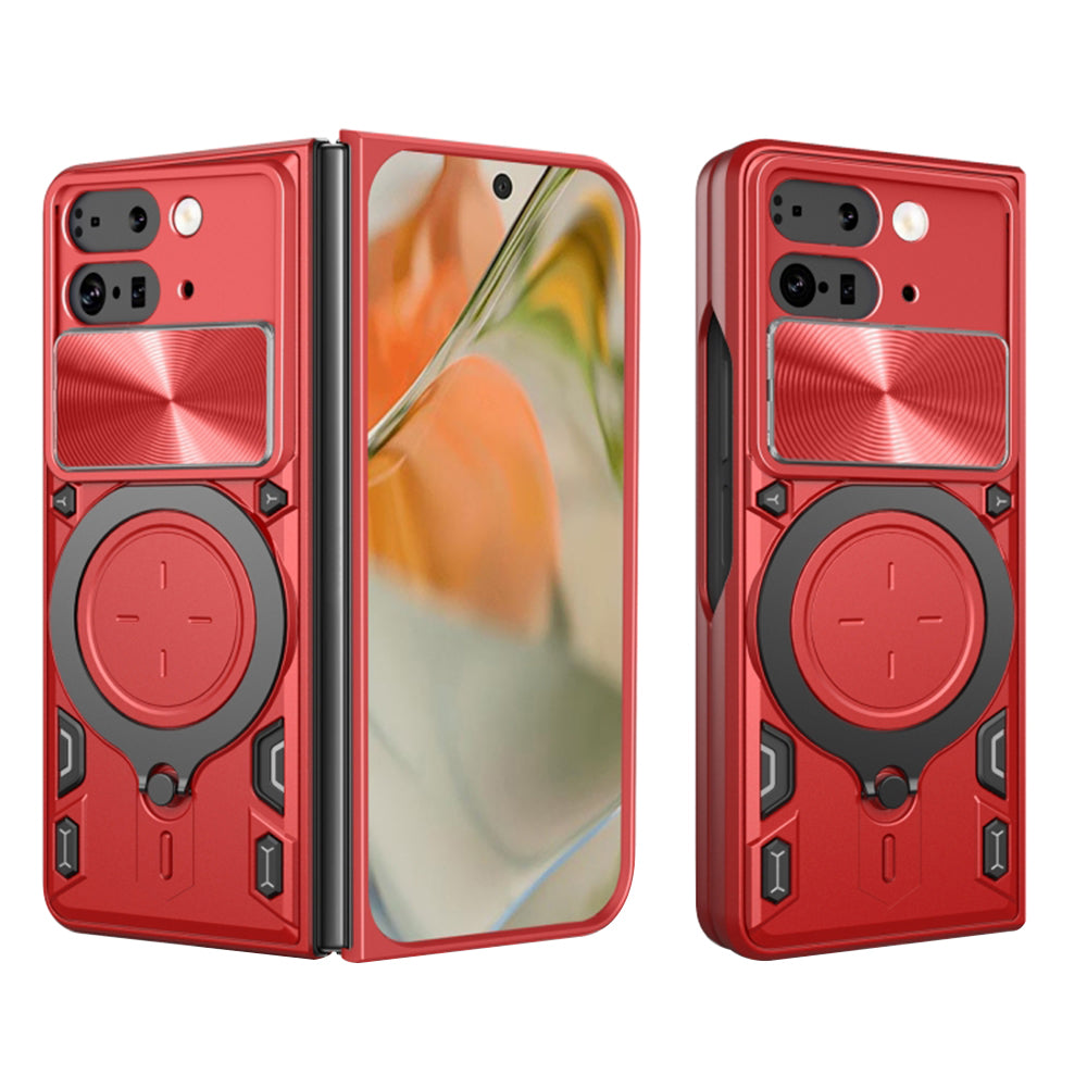Case for Google Pixel 9 Pro Fold, Techsuit, CamGuard Pro, Red