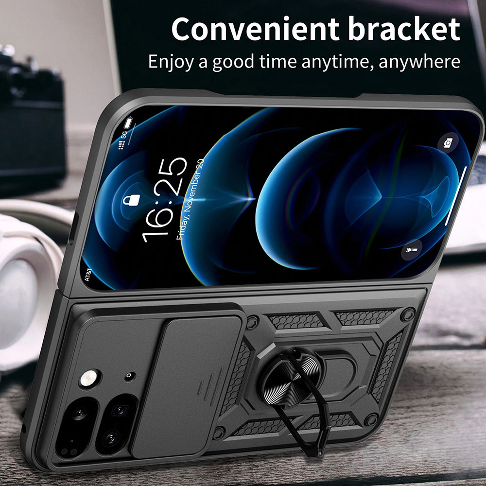 Case for Google Pixel 9 Pro Fold, Techsuit, CamShield, Blue