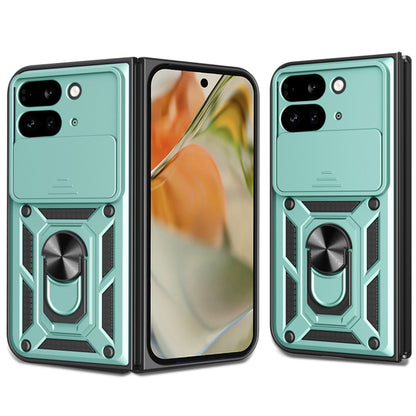 Case for Google Pixel 9 Pro Fold, Techsuit, CamShield, Green