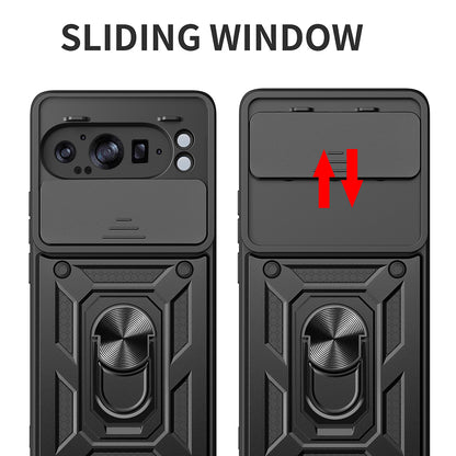 Case for Google Pixel 9 Pro XL, Techsuit, CamShield, Green