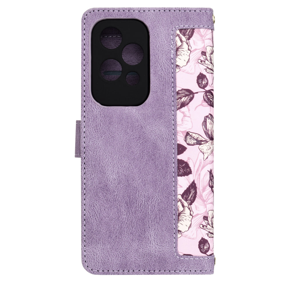 Case for Honor 200 Lite, Techsuit, FlipCraft, Purple