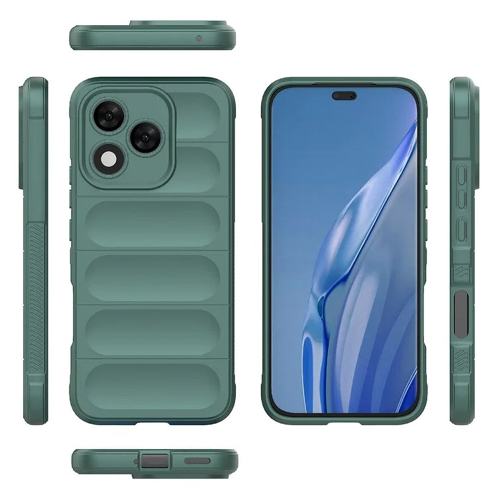 Case for Honor 400 Lite, Techsuit, Magic Shield, Green