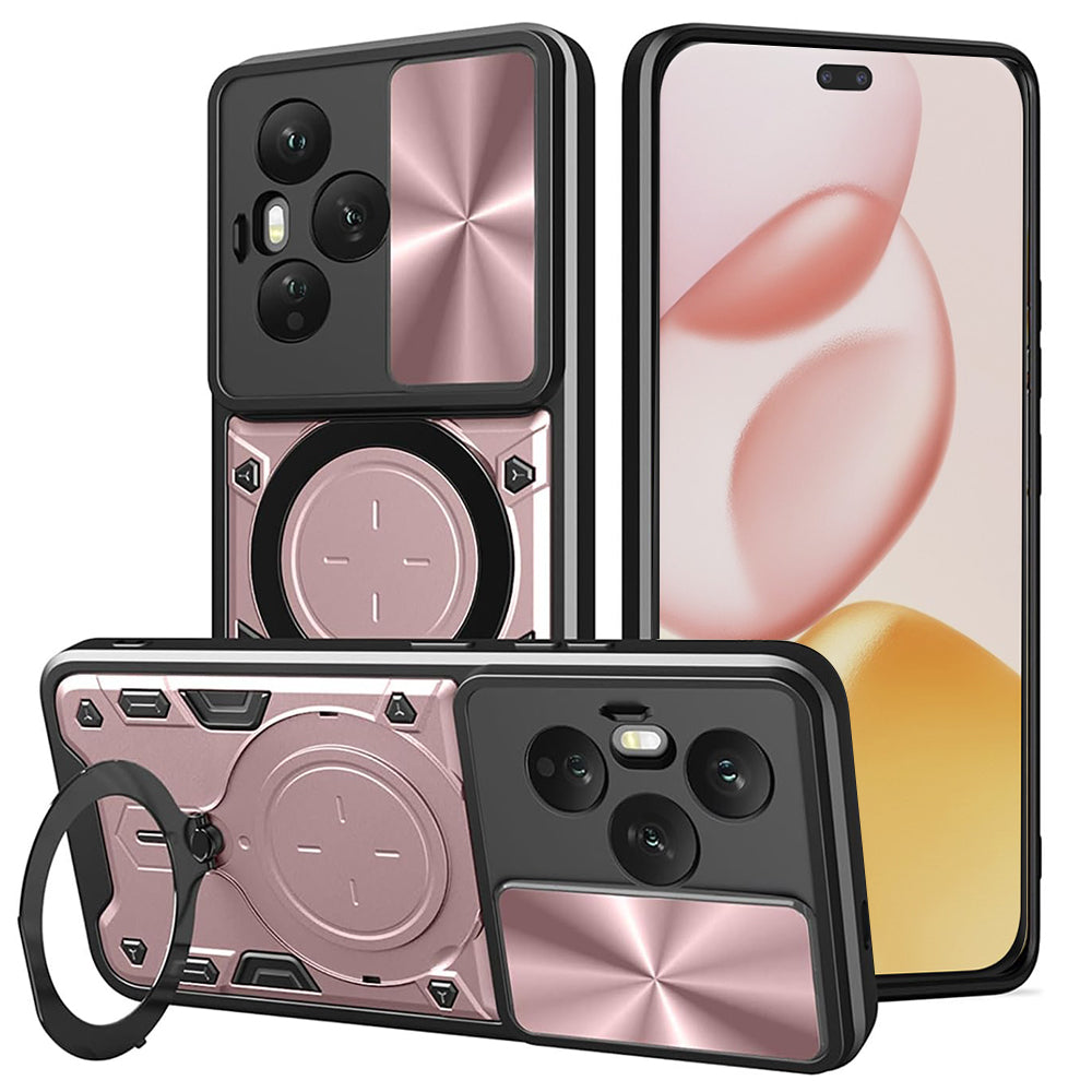 Case for Honor 400 Pro, Techsuit, CamGuard Pro, Rose Gold