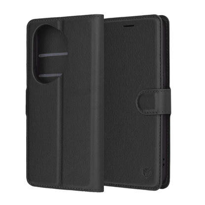 Case for Honor 400 Pro, Techsuit, Leather Folio, Black