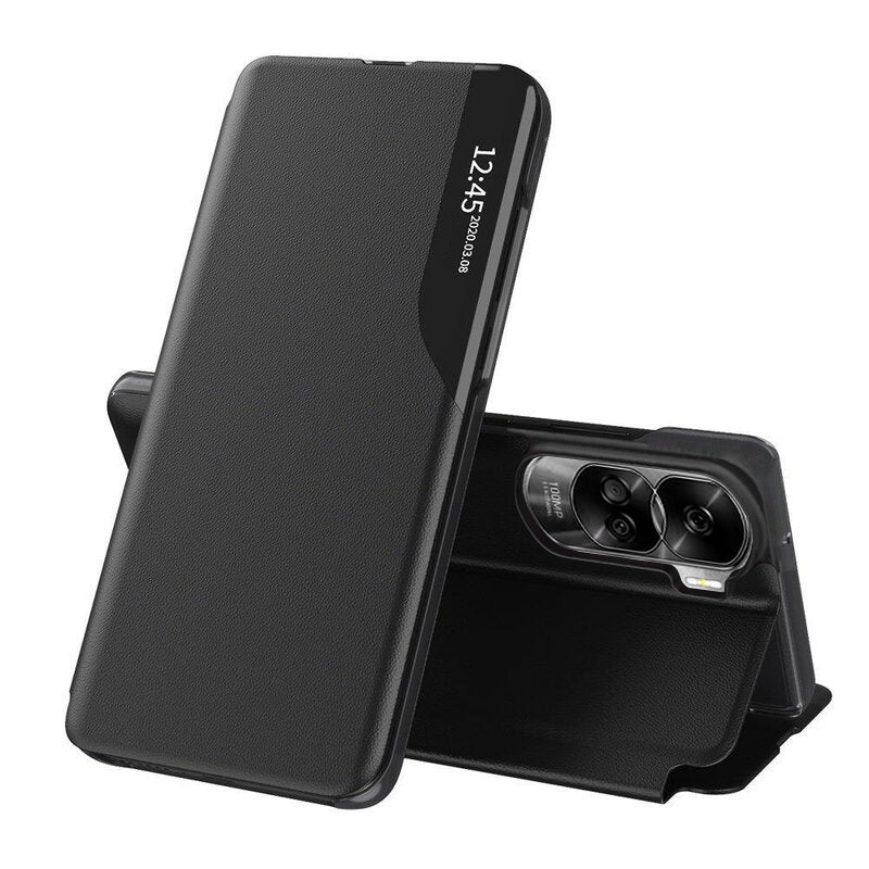 Case for Honor 90 Lite, Techsuit, eFold, Black