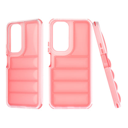 Case for Honor 90 Lite, Techsuit, Wave Shield, Red