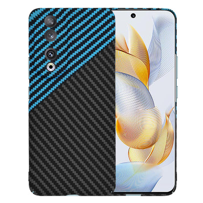 Case for Honor 90, Techsuit, Carbonite FiberShell, Black Blue