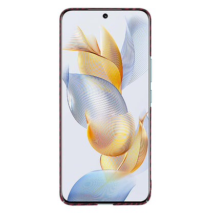 Case for Honor 90, Techsuit, Carbonite FiberShell, Red