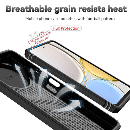 Case for Honor Magic5 Pro, Techsuit, CamShield, Black