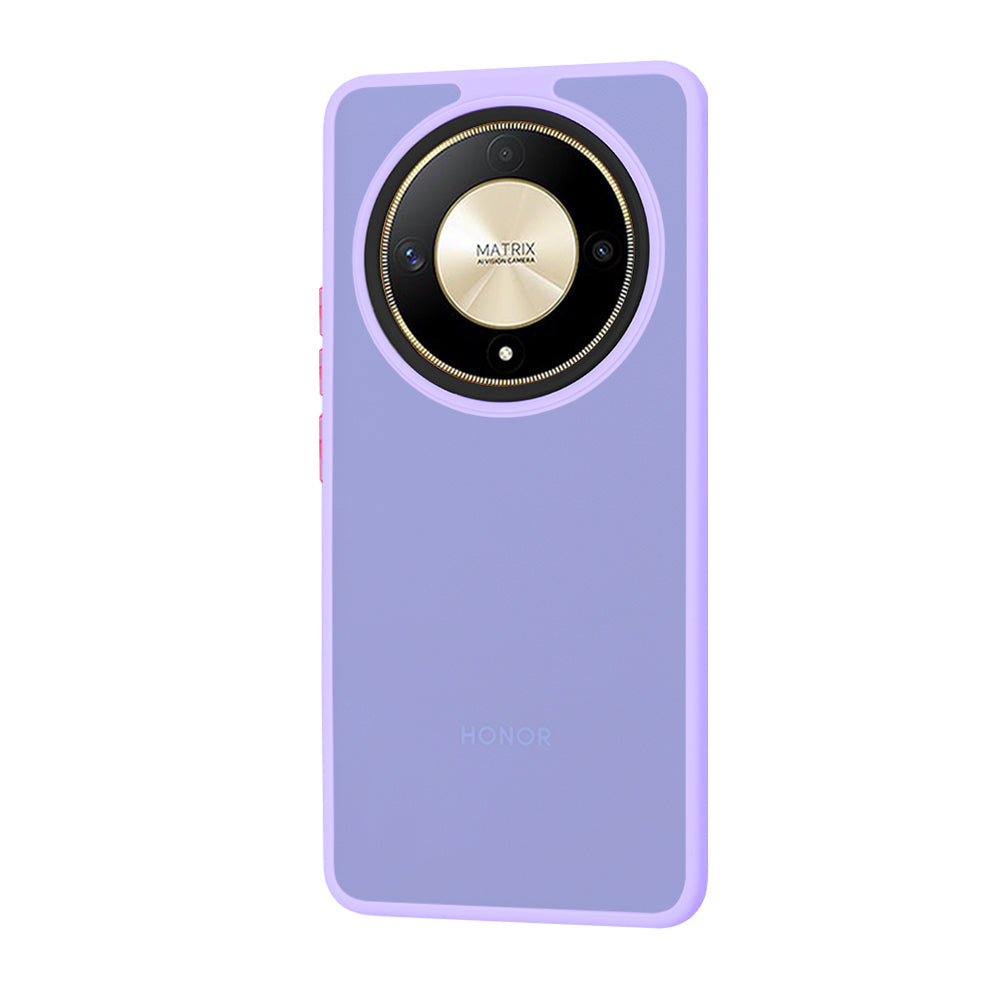 Case for Honor Magic6 Lite, Techsuit, HaloFrost, Light Purple