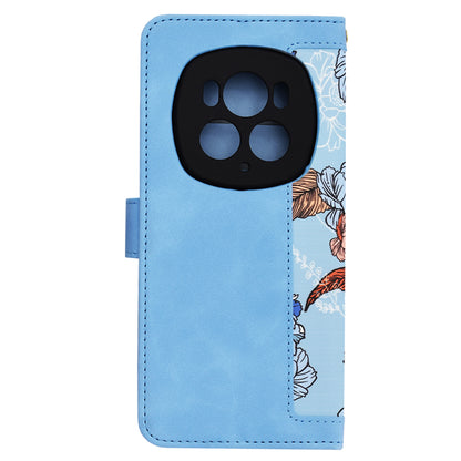 Case for Honor Magic6 Pro, Techsuit, FlipCraft, Blue